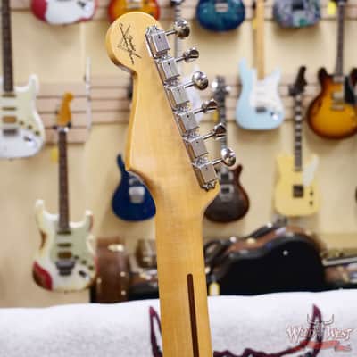 Fender Custom Shop Vintage Custom '55 1955 Hardtail Stratocaster Time Capsule Package Aged Shell Pink 7.25 Pounds image 10