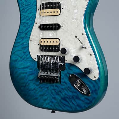 Fender Michiya Haruhata Stratocaster 2020 - Transparent Blue image 11