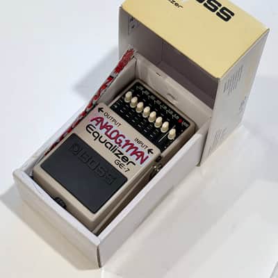 Boss Analogman GE-7 in Original Box Pro Mod EQ Pedal Incredible Condition FAST SHIP! image 12
