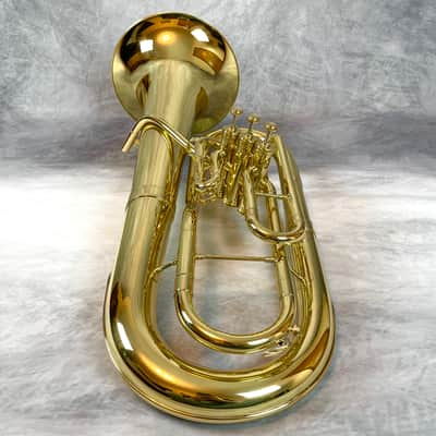 Near Mint King 627 Baritone Horn 3 Valve With Case & Mouthpiece (See Demo) image 3
