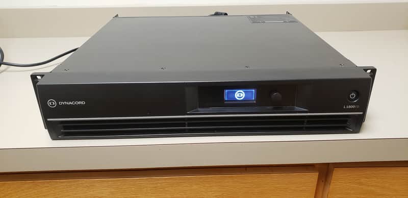 Dynacord L1800FD 2-Channel 950-Watt Power Amplifier image 1