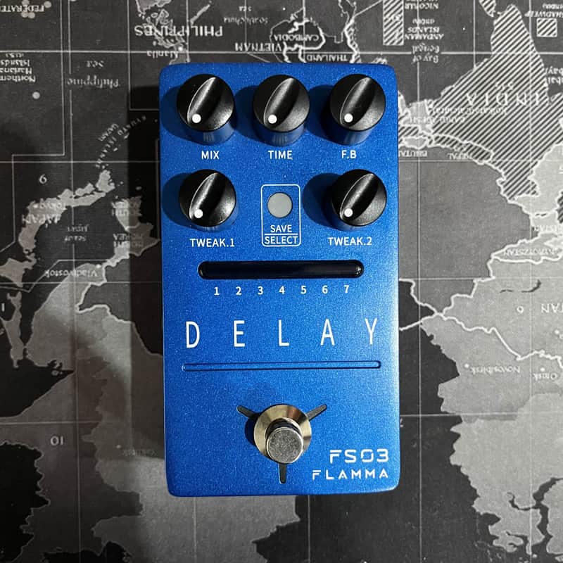 2020 – Present Flamma FS03 Delay Blue