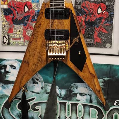 Floyd Rose Redmond V24 Arrow Neck Thru BLACK LIMBA Natural image 3