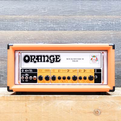 Orange Rockerverb 50 MKIII 50-Watt Twin Channel Class A/B Guitar Amplifier Head image 1