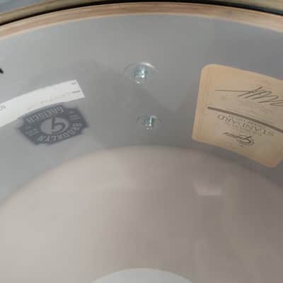 Gretsch GAS5514-ST Brooklyn Standard 5.5x14" 8-Lug Snare Drum 2020 - Present - Satin Black Metallic image 5