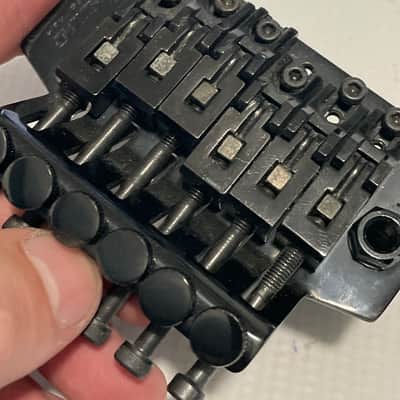 1990's Japan Ibanez RG Series TRS Takeuchi Black Floyd Rose Tremolo Bridge Vibrato image 12