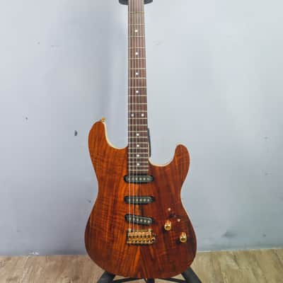 Schecter USA Custom Shop CET Walnut / Swamp Ash Natural #14-01022 image 2