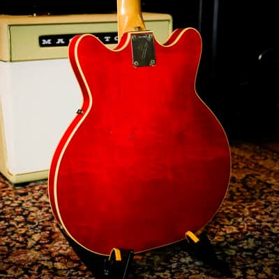 1967 Fender Coronado XII – Cherry Red – Rosewood Fretboard – 100% Original – Very Good Condition – Serial #162143 image 9
