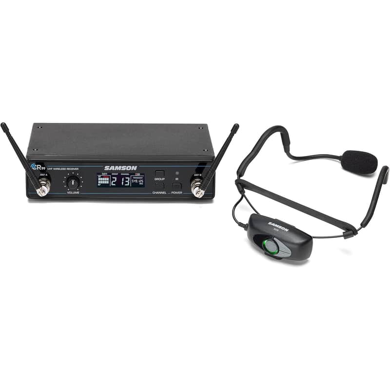 Samson AirLine 99 AH9 Wireless Fitness Headset Microphone System (K Band) image 1