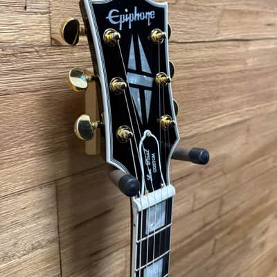 Epiphone "Inspired by Gibson Custom" Les Paul Custom Guitar- Sedona Burst - Flame Top w/Hard Case- New! image 8