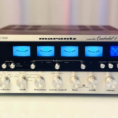 🎶✨ Marantz Model 4100 Quadraphonic Integrated Amplifier — Serviced/Cleaned, LED, 4CH/2CH Modes, Fully Tested/Working image 1