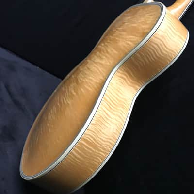 John D'Angelico  New Yorker 18" 1945 - Blonde Vintage Archtop Guitar image 15