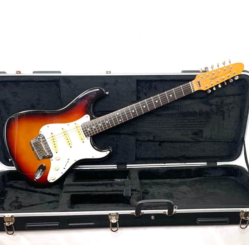 Fender MIJ Stratocaster XII 12 String 1986 - 3-Tone Sunburst image 1