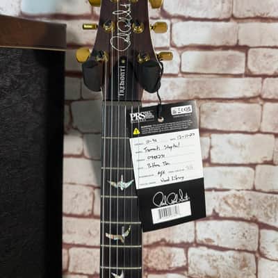 PRS Mark Tremonti Signature Wood Library Stoptail White Gold Paisley LTD #5 image 6