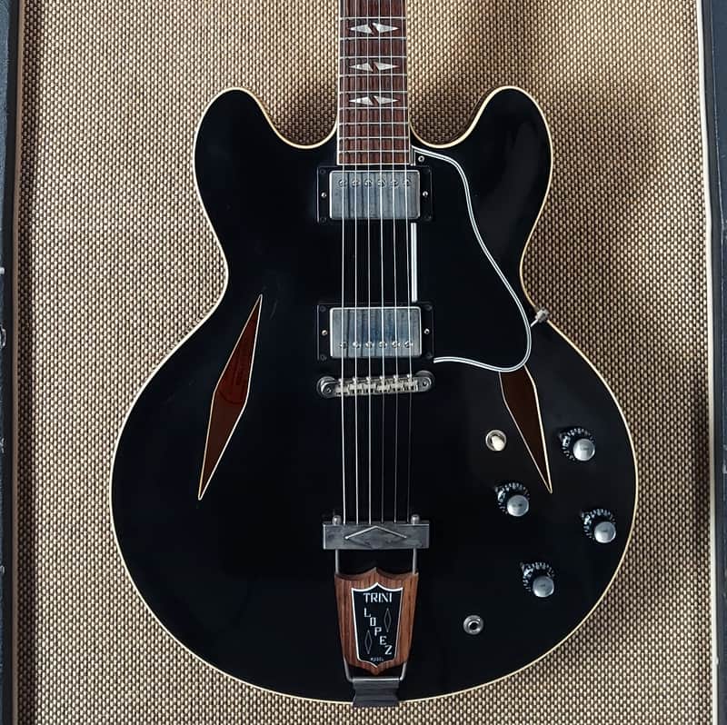 2021 Gibson Custom Shop ’64 Trini Lopez Reissue VOS Black w/ COA (392)