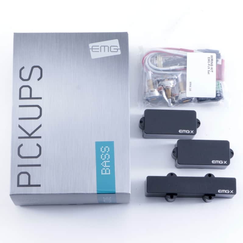 EMG PJX-B X-Series Active P/J Bass Set image 1
