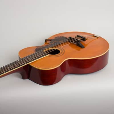 Gibson L-1 Arch Top Acoustic Guitar (1918), ser. #44371, brown chipboard case. image 7