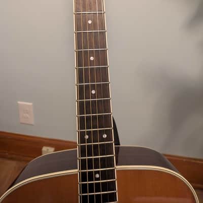 Yamaha FG-420A Natural Mahogany Acoustic Guitar image 3