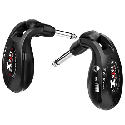 Xvive U2 Wireless Guitar System 2010s Black image 1