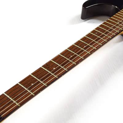 Fernandes FR Model Black Solid Body Electric Guitar image 8
