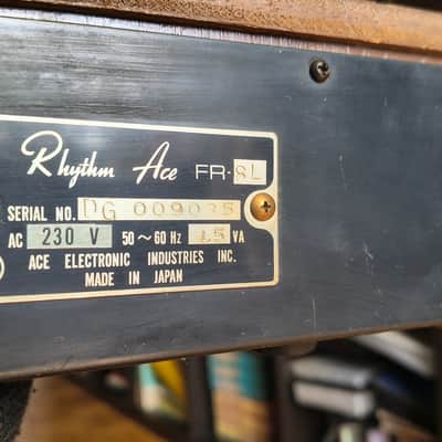 Ace Tone FR-8L Rhythm Ace 1960s - (Roland TR77) image 15