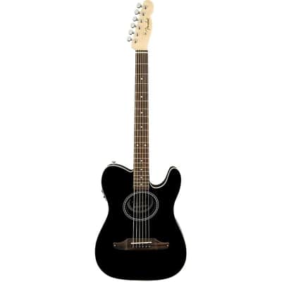Fender Telecousticアコースティックギター Fender Standard Telecoustic Acoustic-Electric Guitar Walnut Stain