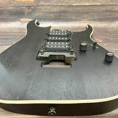 2019 Ibanez RG370ZB Body Weathered Black with Original Pickups image 7