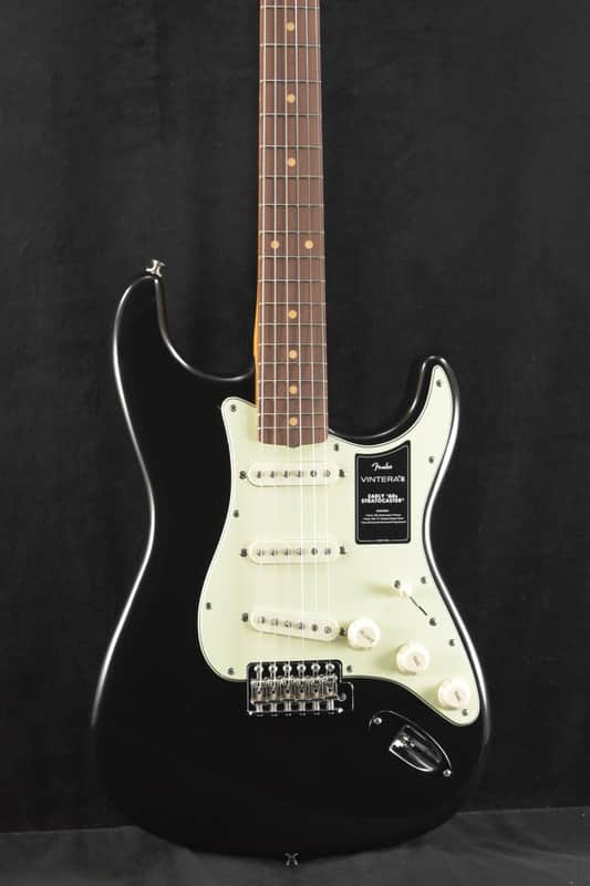 Mint Fender Vintera III Early '60s Stratocaster Black Rosewood Fingerboard
