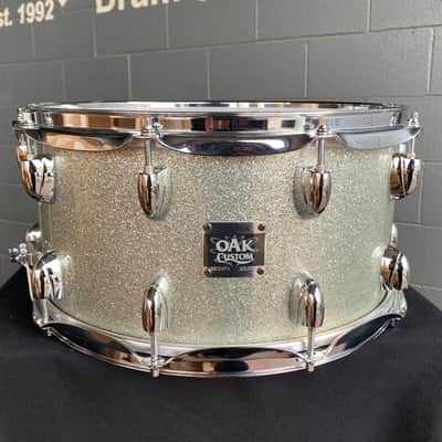 ~RARE!~ Yamaha Oak Custom 7x14" Snare Drum in Champagne Sparkle (Rm4) image 2