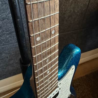Squier Paranormal Super-Sonic 2020 - Ice Blue Metallic image 3