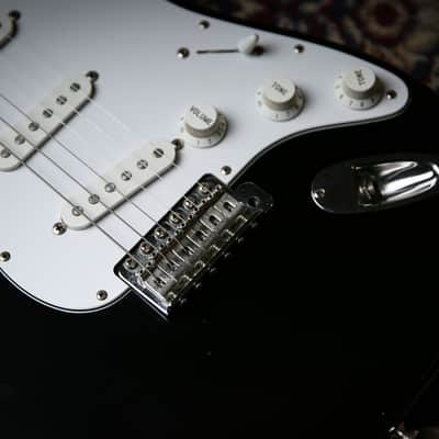 1992/93 Squier Japanese Stratocaster Black image 3