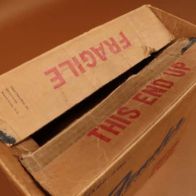 1965 Fender Champ Amp AA764 - Blackface - All Original - Incl. Original Shipping Box & Leather Cover image 9