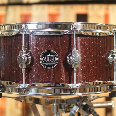 DW Performance Merlot Glass Snare Drum - 5.5x14 image 1