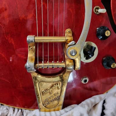Gibson ES-345TDSV Stereo 1968 - Cherry w/Factory Bigsby image 9