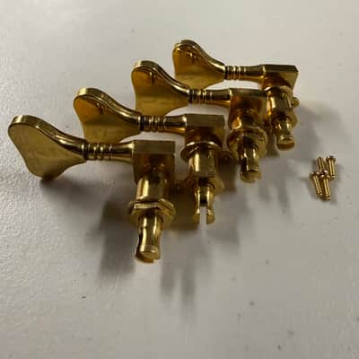 Schaller 4 In-Line Bass Tuners NOS (T-472) image 2