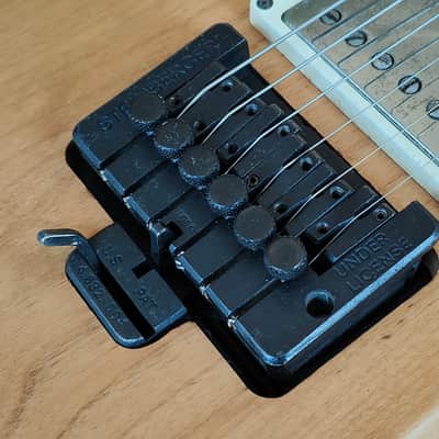 Weird Samick Guitar from 1992 (with Steinberger Tremolo) image 4