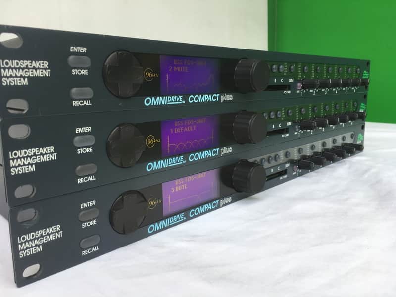 BSS FDS-366 OMNIdrive Compact Plus Loudspeaker Processor (ONE) image 1