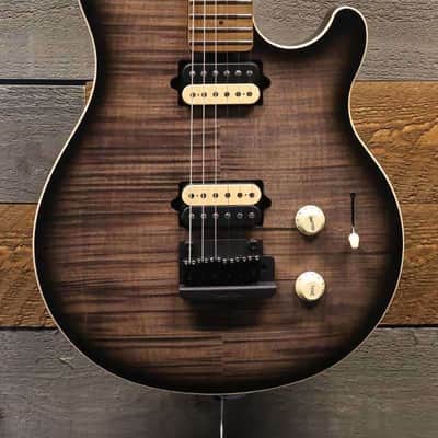 Ernie Ball Music Man Axis Super Sport HH Satin Charcoal Cloud H07346 image 2