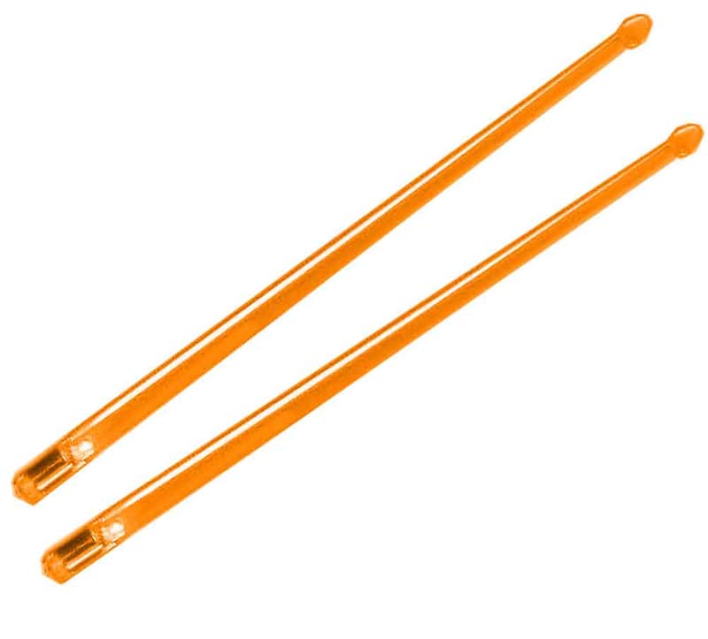 Trophy Music FX12OR Firestix Light Up Drum Sticks (Pair) image 1