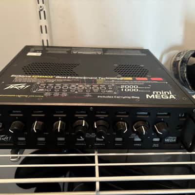 Peavey MiniMEGA 1000W Lightweight Bass Head 2010s - Black image 1