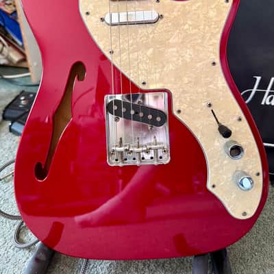 Fender Telecaster Thinline 2002 - Red image 3