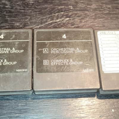 Yamaha DX7 Data RAM Cartridge 64 blank