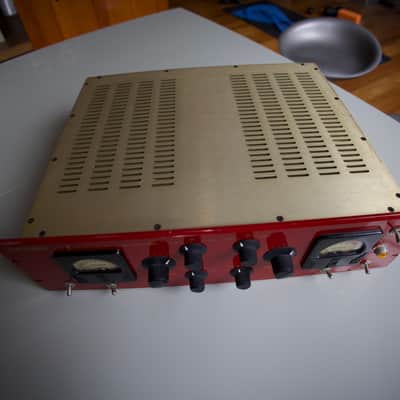 D.W. Fearn VT-2 Dual Channel Tube Mic Preamp 2004 - Red image 14