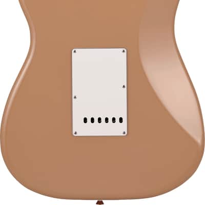 Fender Limited Edition Stratocaster Electric Guitar in Sahara Taupe, Made in Japan, NEW image 2