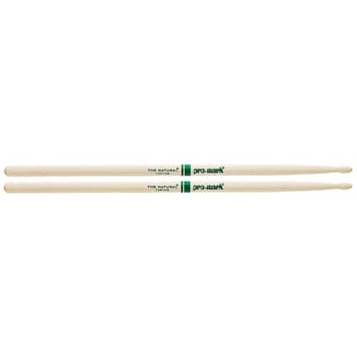 Pro-Mark TXR7AW Hickory 7A "The Natural" Wood Tip Drum Sticks