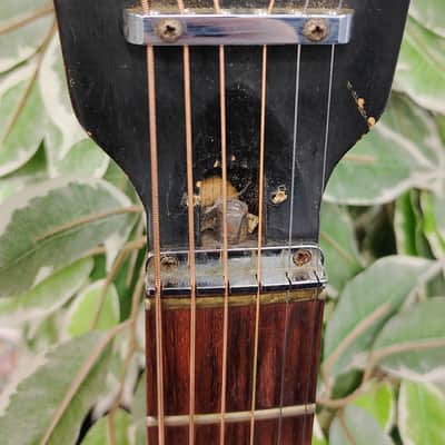 Framus Texan 5/196 Acoustic Guitar - Sunburst West Germany - Vintage 1969 Model image 13