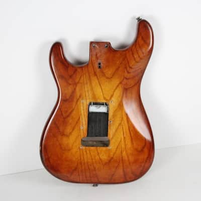 1978-1979 Vintage Fender Stratocaster 3-Bolt Ash Body Stripped 1970's Guitar image 2