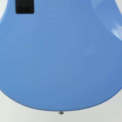 Sterling by Music Man StingRay Ray5 5-String Bass Chopper Blue image 5
