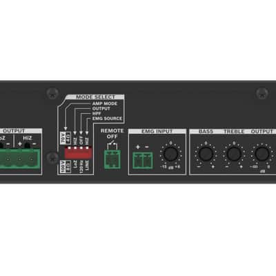 Dynacord U120:1 1 Channel 120W Power Amplifier image 2
