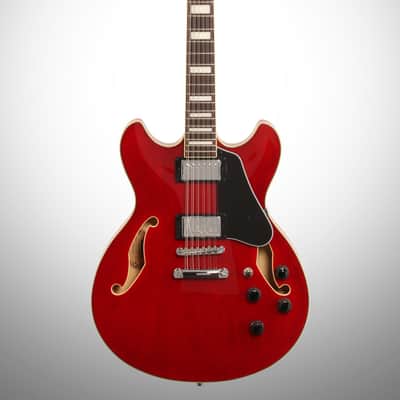 Ibanez Artcore AS7312 Electric Guitar, 12-String, Transparent Cherry Red image 2